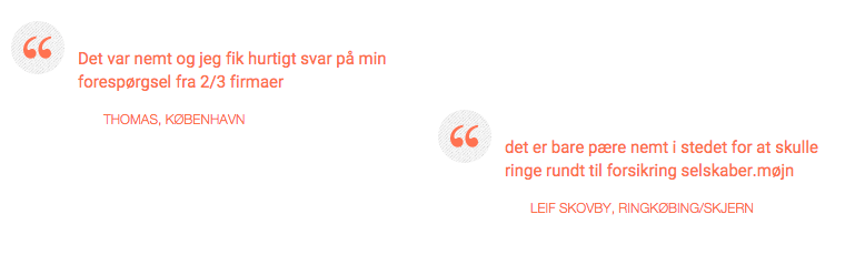 tilbud på forsikring af båd